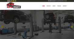 Desktop Screenshot of donerightautoworks.com